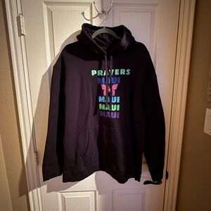 MAUI Black Graphic Hoodie